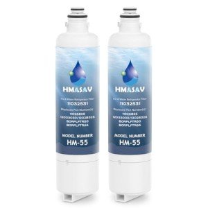 HMASAV Water Filter Replacement - 2 Pack Compatibility