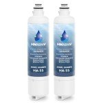 HMASAV Water Filter Replacement - 2 Pack Compatibility