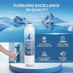 HMASAV Water Filter Replacement - 2 Pack Compatibility