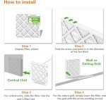 16x25x1 MERV 8 Furnace Filters (4 Pack)