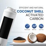 PUREPLUS UKF8001 Refrigerator Water Filter 3-Pack