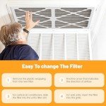 MERV 13 Pleated 20x20x3 Air Filter 2-Pack