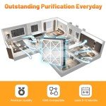 MERV 13 Pleated 20x20x3 Air Filter 2-Pack