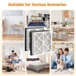 MERV 13 Pleated 20x20x3 Air Filter 2-Pack