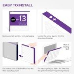 20x25x1 MERV 13 Air Filter 4-Pack