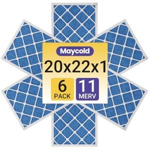 Maycold MERV 11 Furnace Air Filters, 6-Pack