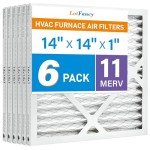 LotFancy 14x14 MERV 11 Air Filters (6-Pack)