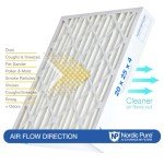 Nordic Pure MERV 15 Air Filters with Carbon - 2 Pack