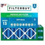 25x25x4 MERV 13 Air Filters (3-Pack)