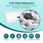 Aliveair MERV 15 Replacement Air Filter 16"x25