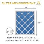 MervKing 20x25x2 MERV 11 Air Filter 12-Pack