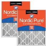 Nordic Pure 20x20 Pleated Air Filters MERV 15