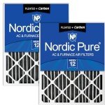 Nordic Pure 16x20x4 MERV 12 Air Filter 2 Pack