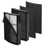 Jusfoouo Breeze Air Purifier Filter Replacement, 2 Pack