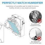 35 Water Pad Filters for Lennox Humidifiers - 2 Pack