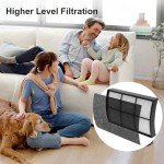 Jusfoouo Breeze Air Purifier Filter Replacement, 2 Pack