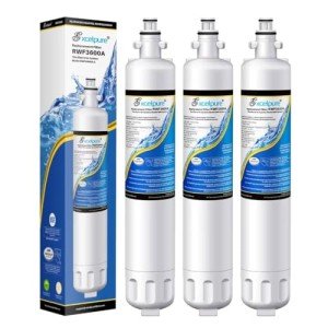EXCELPURE RWF3600A Refrigerator Water Filter 3-Pack
