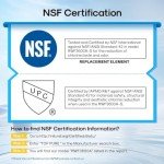 EXCELPURE RWF3600A Refrigerator Water Filter 3-Pack