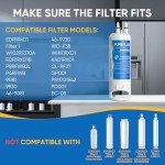 PUREPLUS EDR1RXD1 Compatible Refrigerator Water Filter