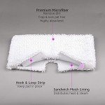 Replacement Pads for Shark Steam Pocket Mops, 4 Pack