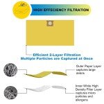 6 Pack Replacement Filter Bags for Vacmaster Vacuum