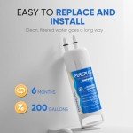 PUREPLUS EDR1RXD1 Compatible Refrigerator Water Filter