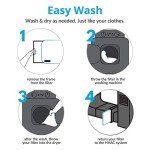 Washable 20x25x1 Air Filter for AC & Furnace