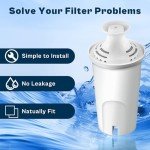 Replacement Water Filters for B.rita Pitchers - 8-Pack
