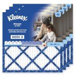 Kleenex 20x20x1 Air Filters (4-Pack) - MERV 8