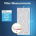 Allergy Defense Air Filter 12x30x1