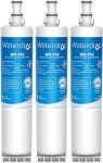 Waterdrop Refrigerator Water Filter Replacement, 3-Pack