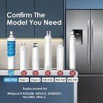 Waterdrop Refrigerator Water Filter Replacement, 3-Pack