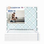 12x25 Air Filter MERV 11 - 6 Pack