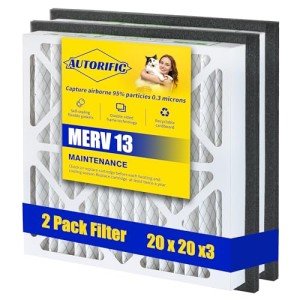 MERV 13 20x20x3 Air Filters for Zephyr VGF Series
