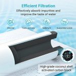 AQUA CREST DW2042FR Refrigerator Water Filter 5 Pack