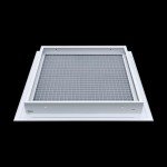 Aluminum Eggcrate Air Filter Grille - 24x18