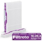 Filtrete Refillable Air Filter 16x25x4, 2 Pack