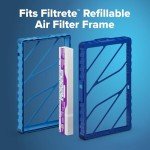 Filtrete Refillable Air Filter 16x25x4, 2 Pack