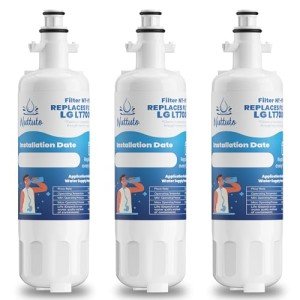 3-Pack Water Filter Compatible with LG & Kenmore