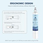 MARRIOTTO GE® Replacement Refrigerator Water Filters - 2 Pack