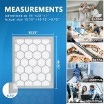 OlitAir 16x20x1 MERV 8 Reusable Air Filter 7-Pack