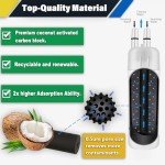 W10295370A Refrigerator Water Filter Replacement - 3-Pack