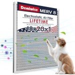 Demiwise 18x20x1 Reusable Electrostatic Air Filter