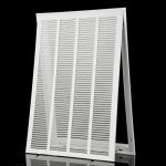 14x30 Steel Return Air Grille with Removable Face