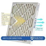 Nordic Pure 20x25x2 MERV 13 Air Filter 3-Pack