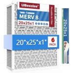 UBeesize 6-Pack MERV 8 Air Filters