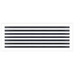 Modern White Aluminum AC Vent Cover, 36x14