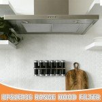 WZKO Aluminum Range Hood Grease Filters - 2 Pack