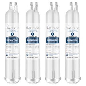 4-Pack Refrigerator Water Filter Replacement Compatible 4396841
