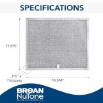 Broan-NuTone QS1 Series Kitchen Grease Filters, 2-Pack